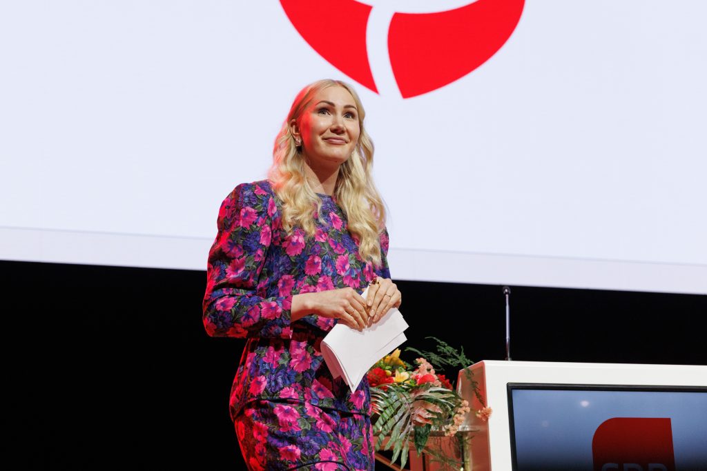 SDP:n kansanedustaja ja varapuheenjohtaja Pinja Perholehto